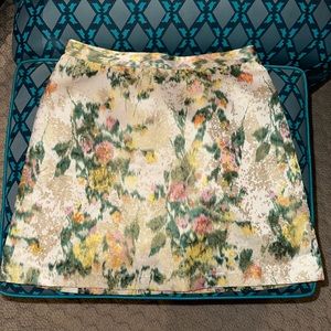 Alice and Olivia A-line Flower Skirt